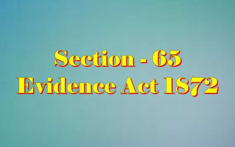 Indian Evidence Act