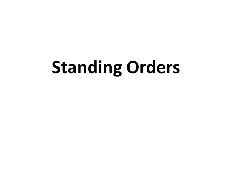 Industrial Employment (Standing Order) Act, 1946
