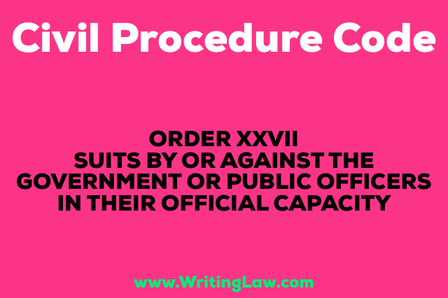 Civil Procedure Code