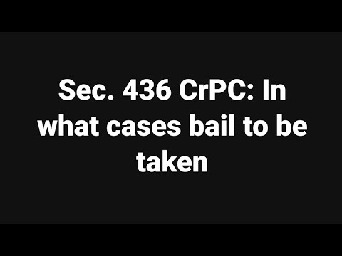 Criminal Procedure code