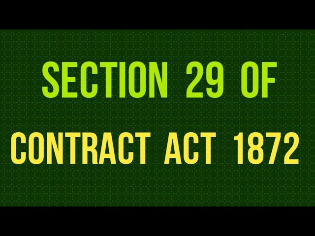 Indian Contract Act