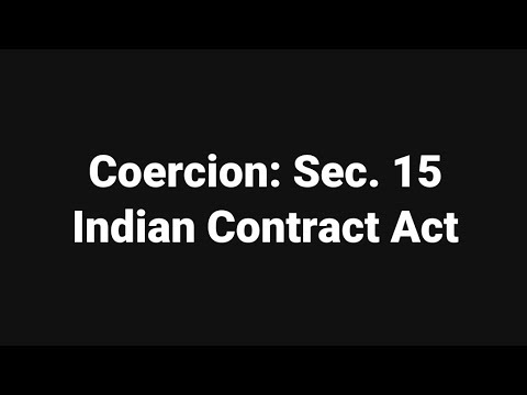 Indian Contract Act