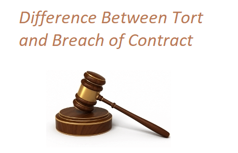 Difference between tort and breach of trust