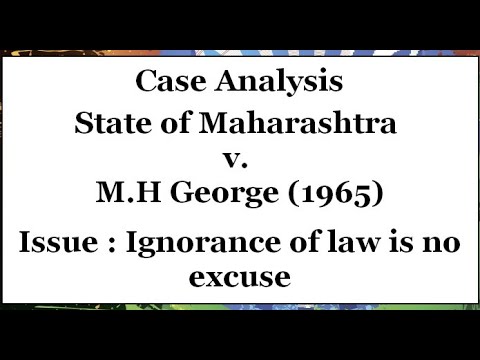 महाराष्ट्र राज्य बनाम मेयर हंस जॉर्ज (1965) : मामले का विश्लेषण